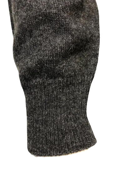 Cashmere Roll Neck Sweater Charcoal