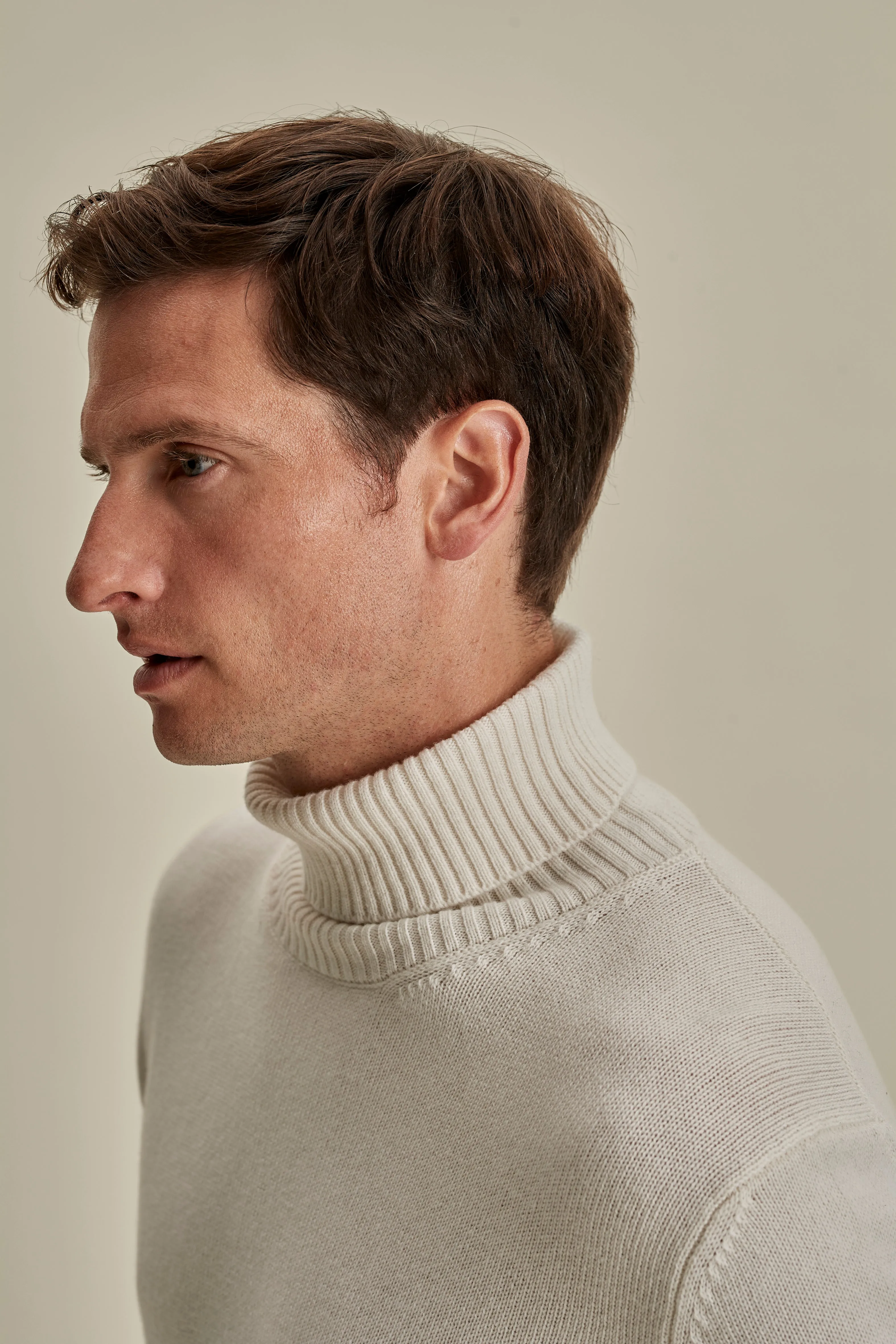 Cashmere Roll Neck Sweater