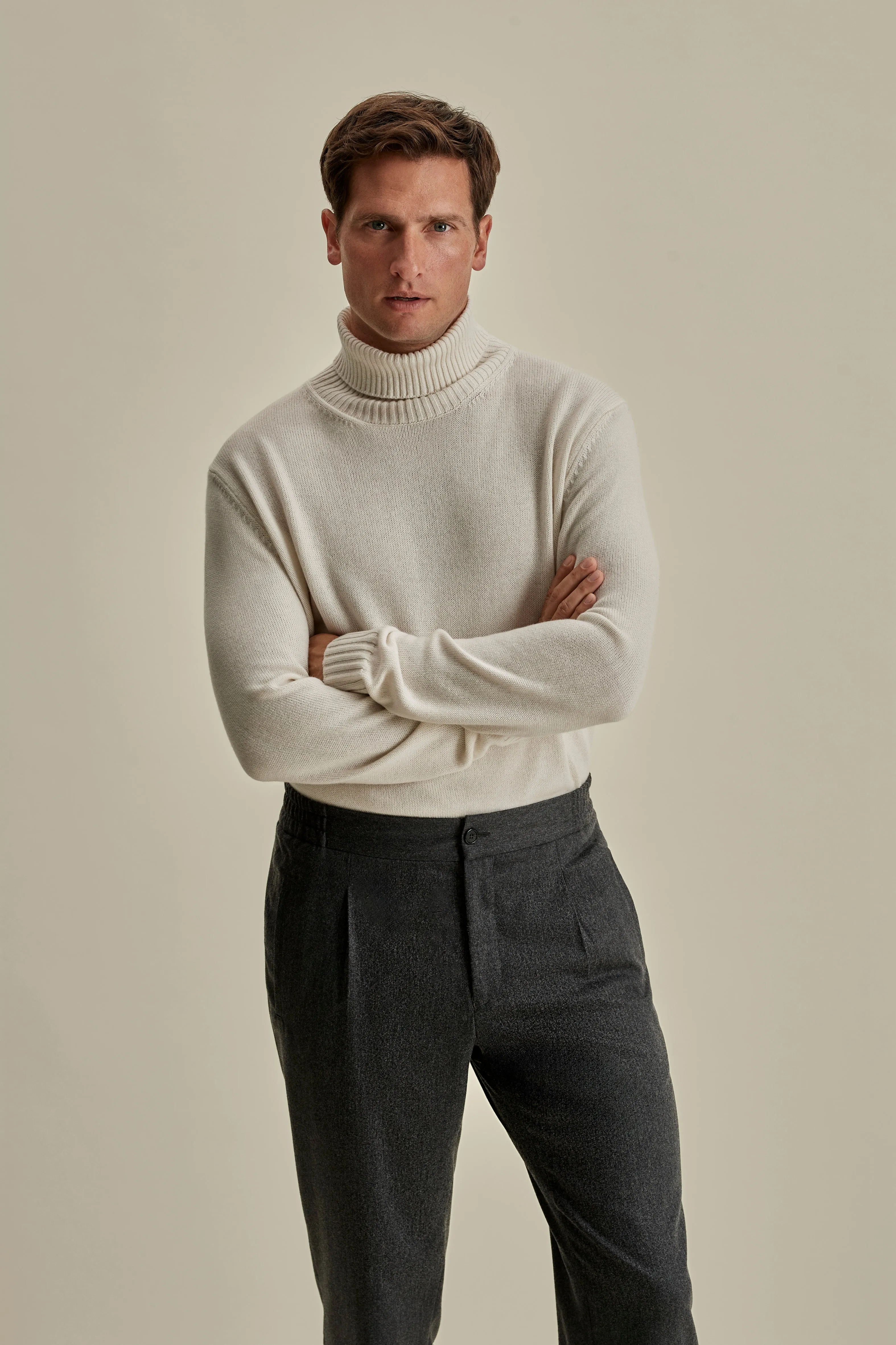 Cashmere Roll Neck Sweater