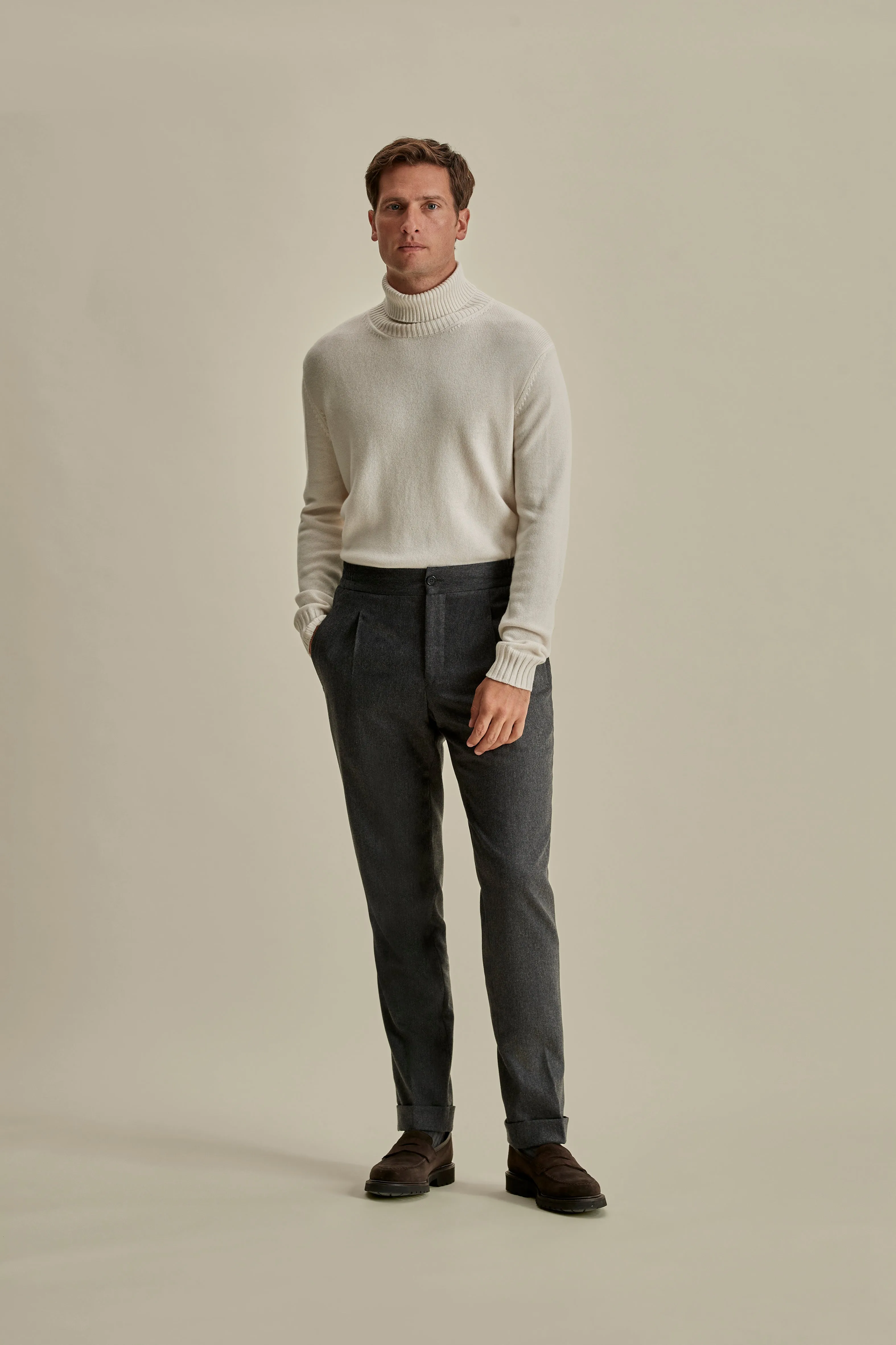 Cashmere Roll Neck Sweater