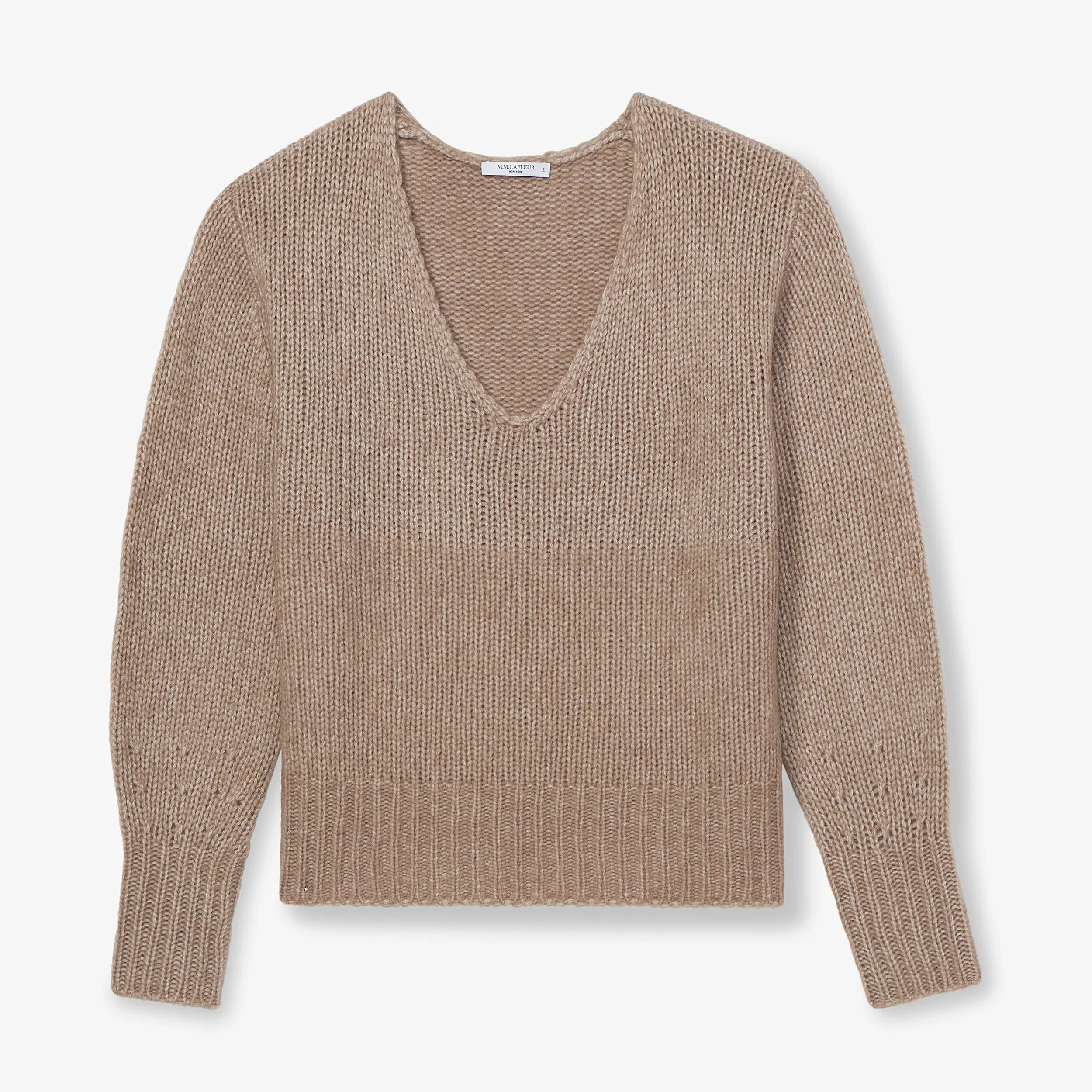 Cathy Sweater - Fine Alpaca :: Dark Taupe