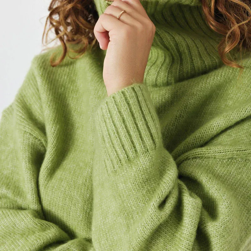 Charifa green sweater