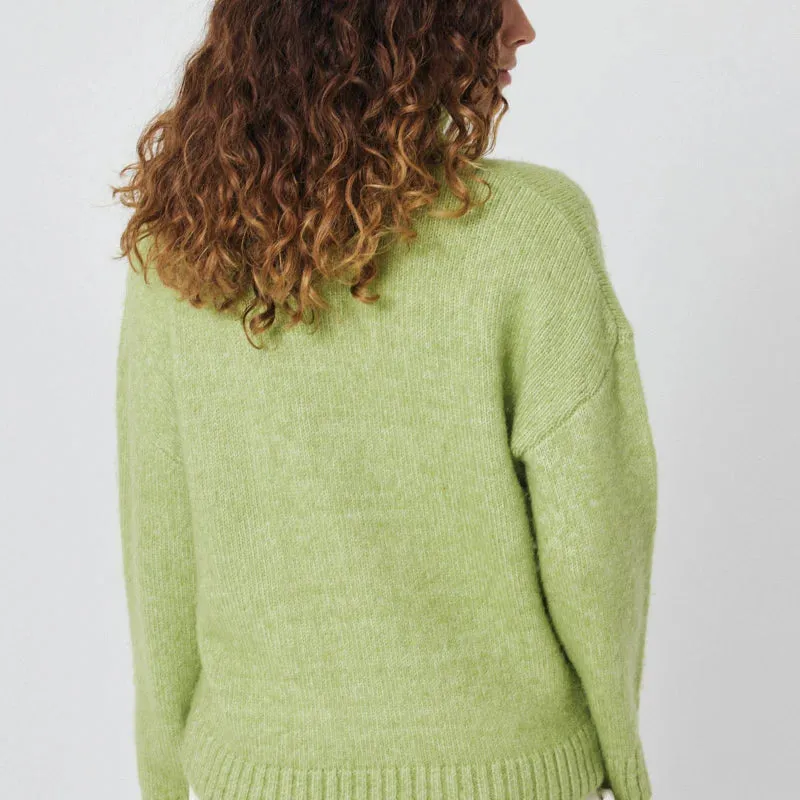 Charifa green sweater