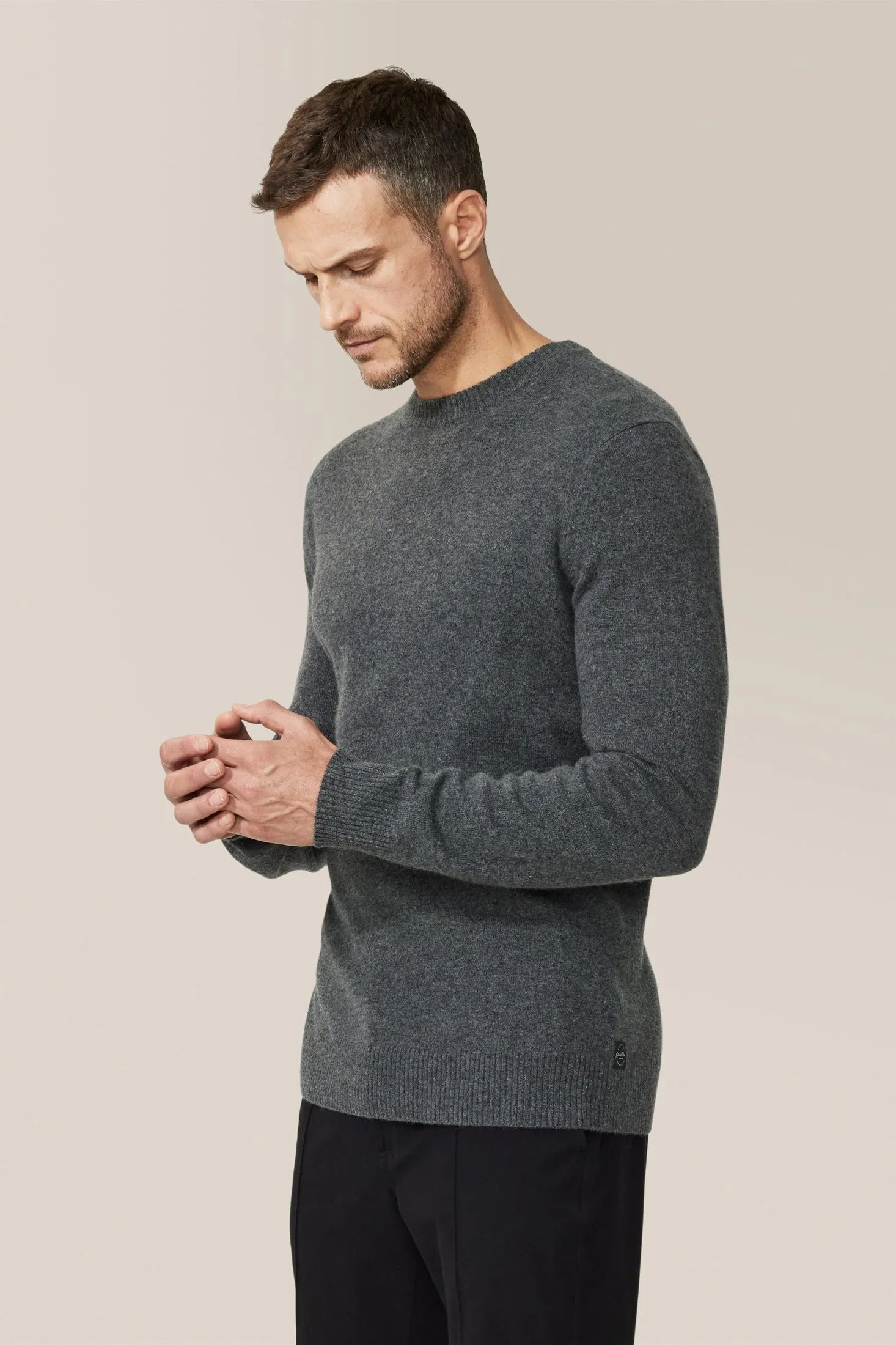 Crew Sweater | Recycled Cashmere