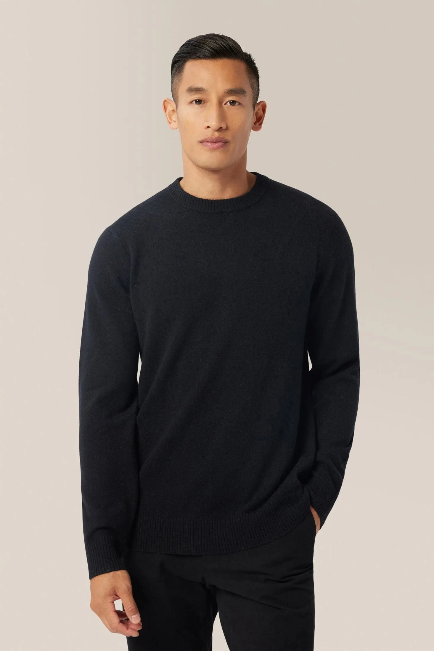 Crew Sweater | Recycled Cashmere