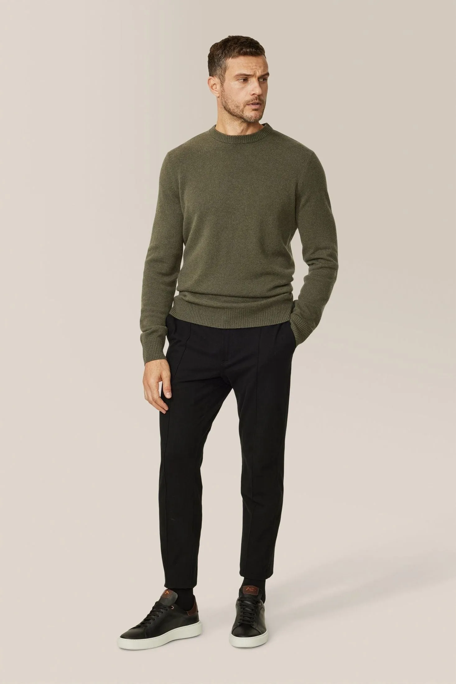 Crew Sweater | Recycled Cashmere