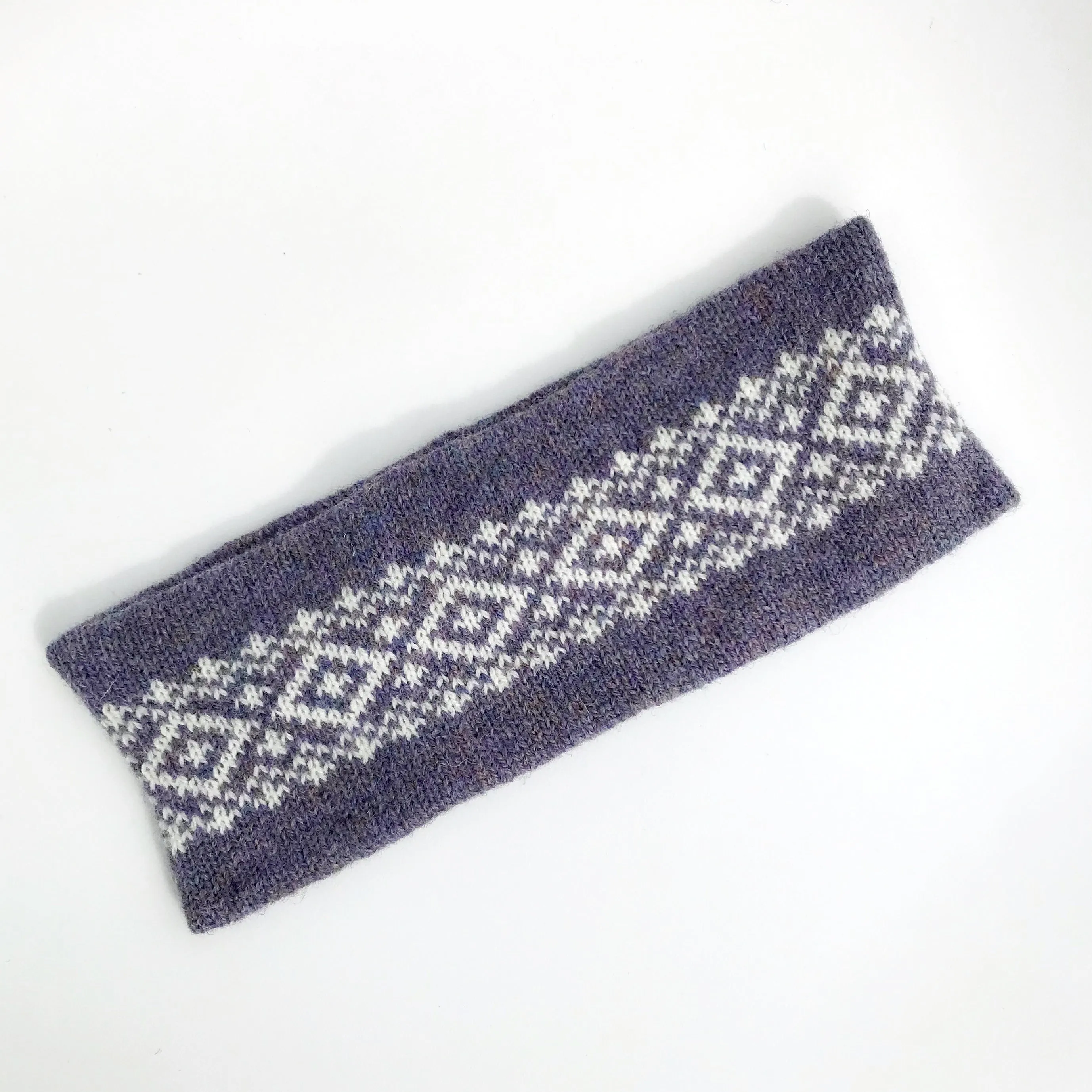 Crocus Fair Isle Headband