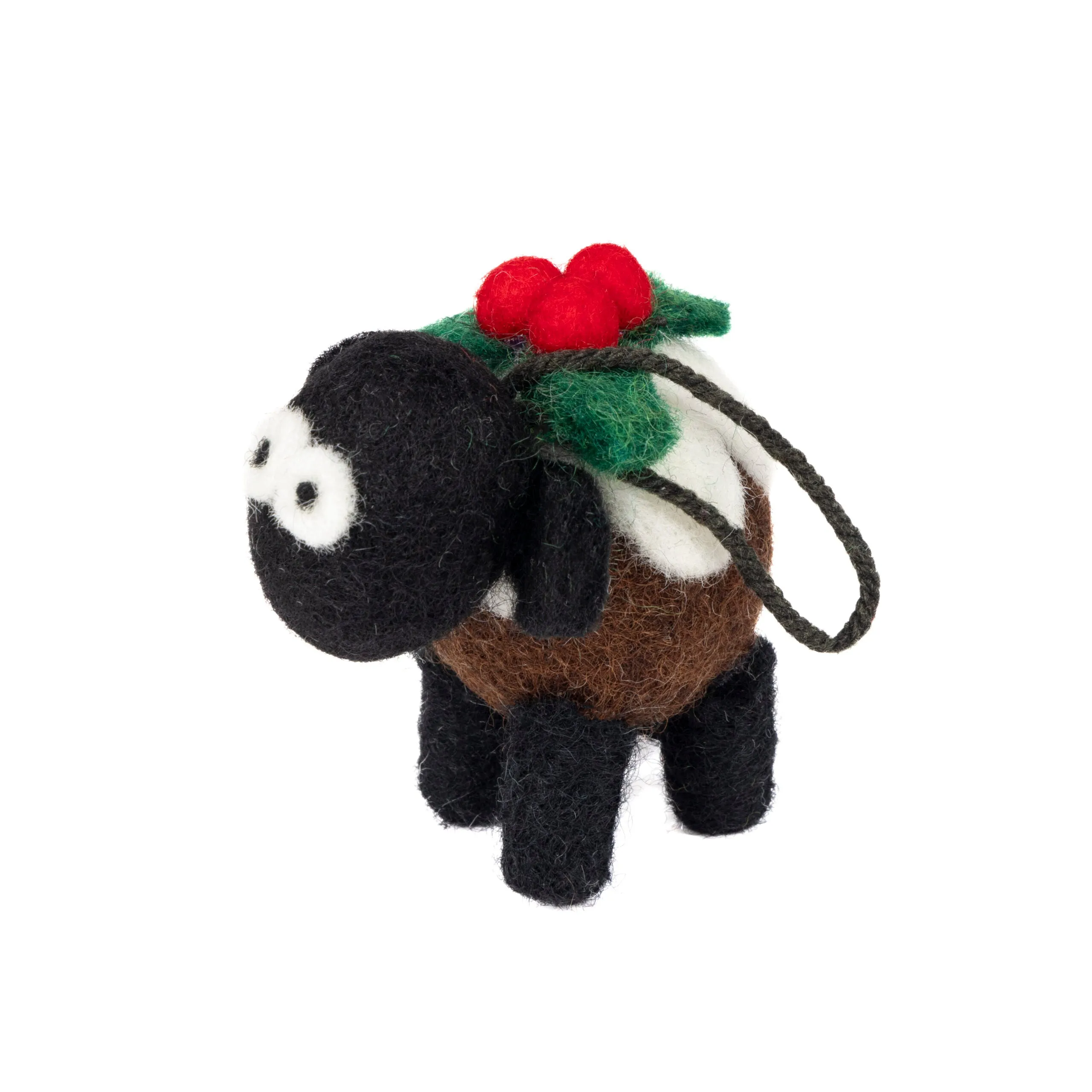 Erin Knitwear Christmas Pudding Sheep