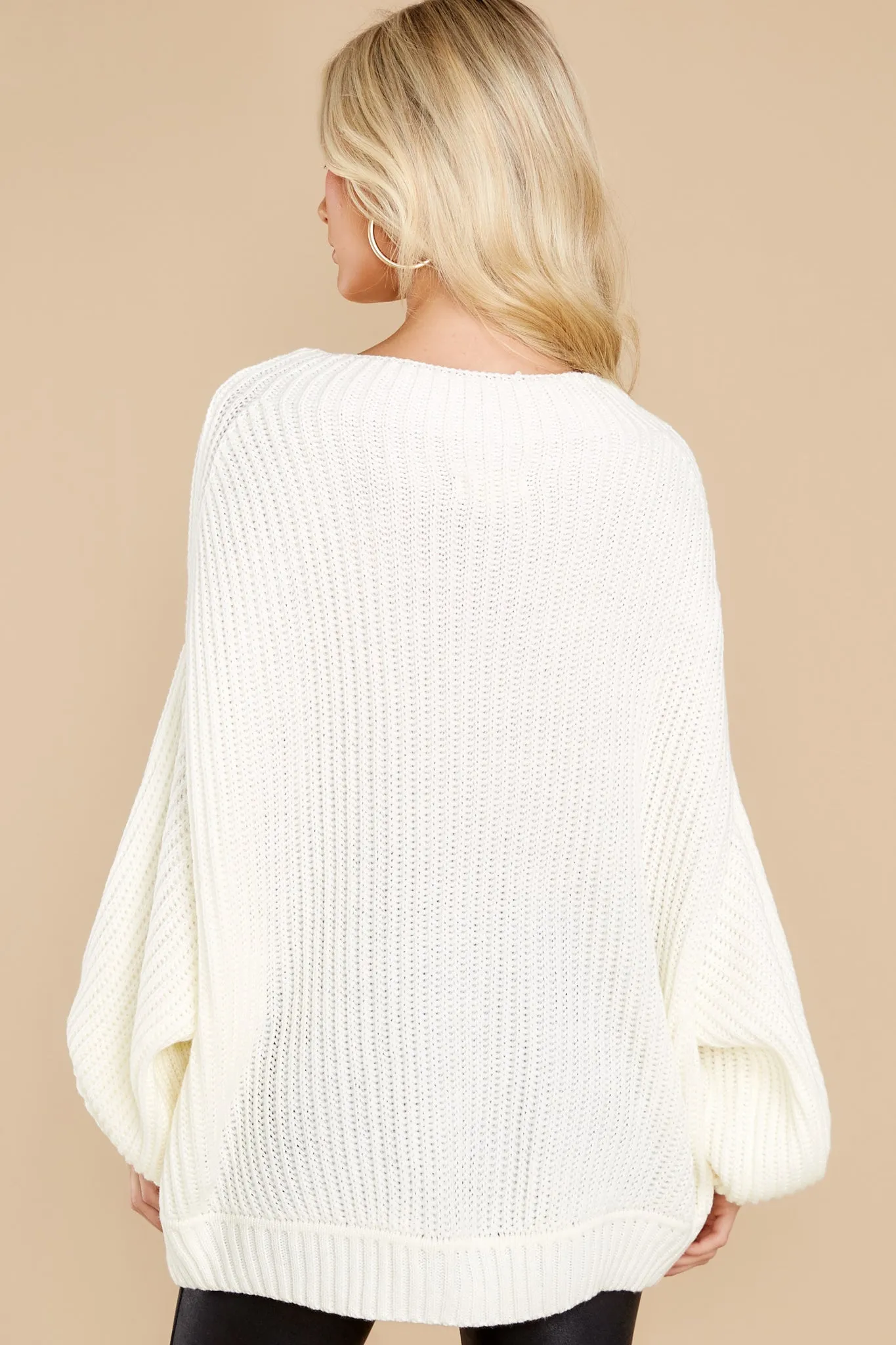 Giving Me Chills Ivory Sweater