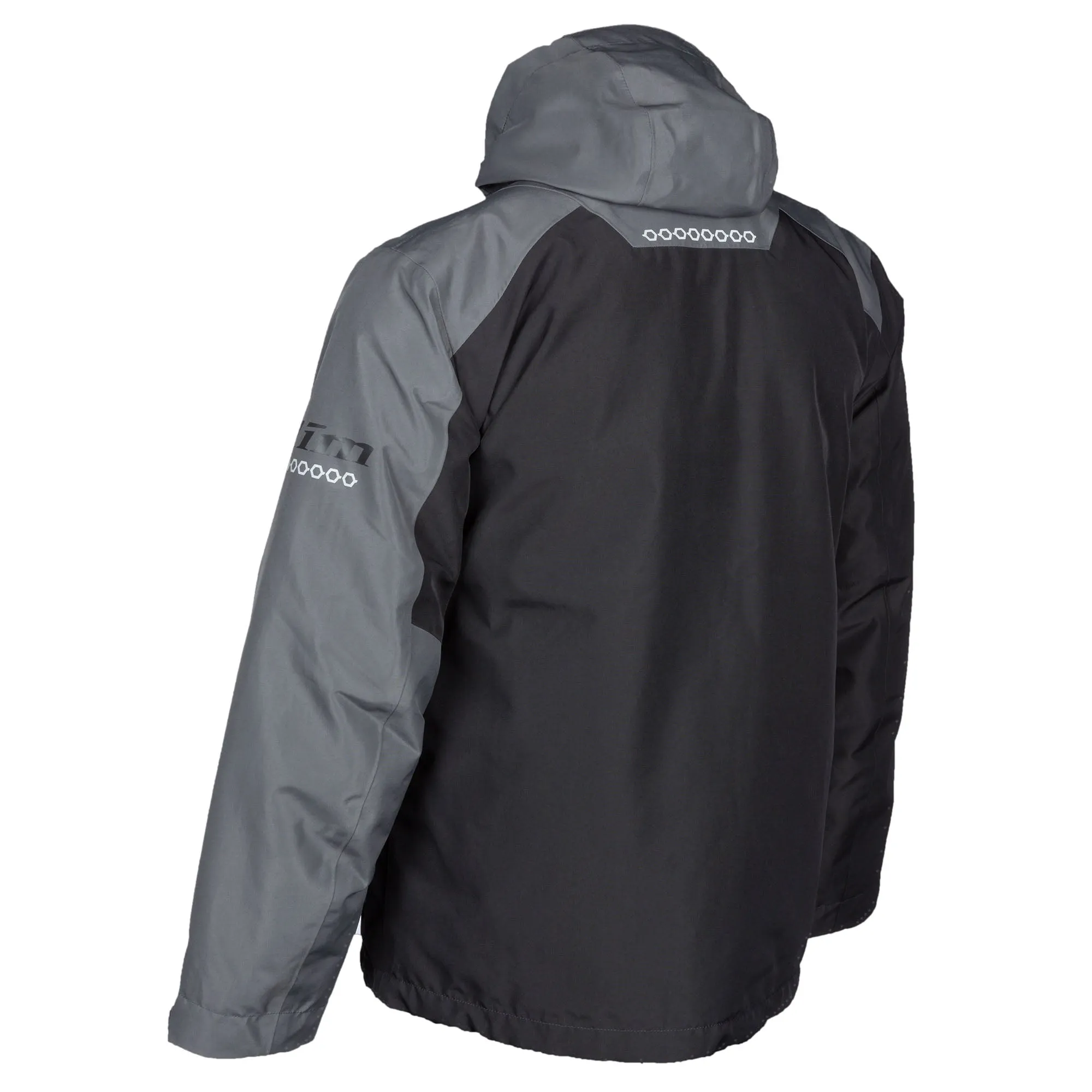 Klim  Kompound Snowmobile Jacket Waterproof 3-in-1 Removable Liner Black Asphalt