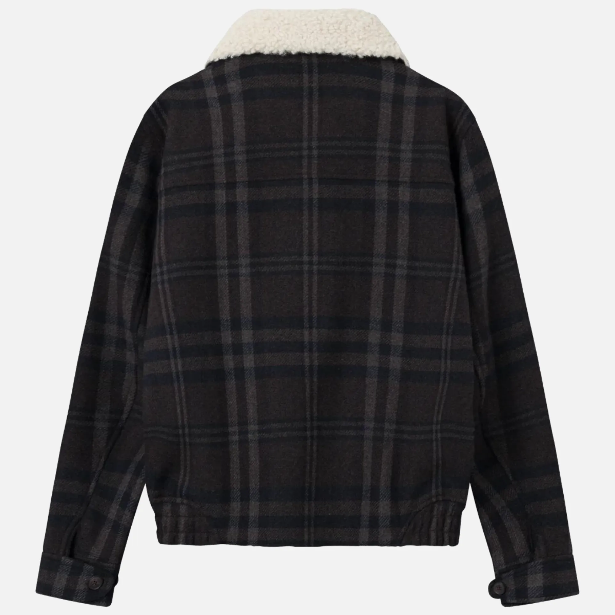 Les Deux Gunnar Check Wool Jacket