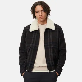 Les Deux Gunnar Check Wool Jacket