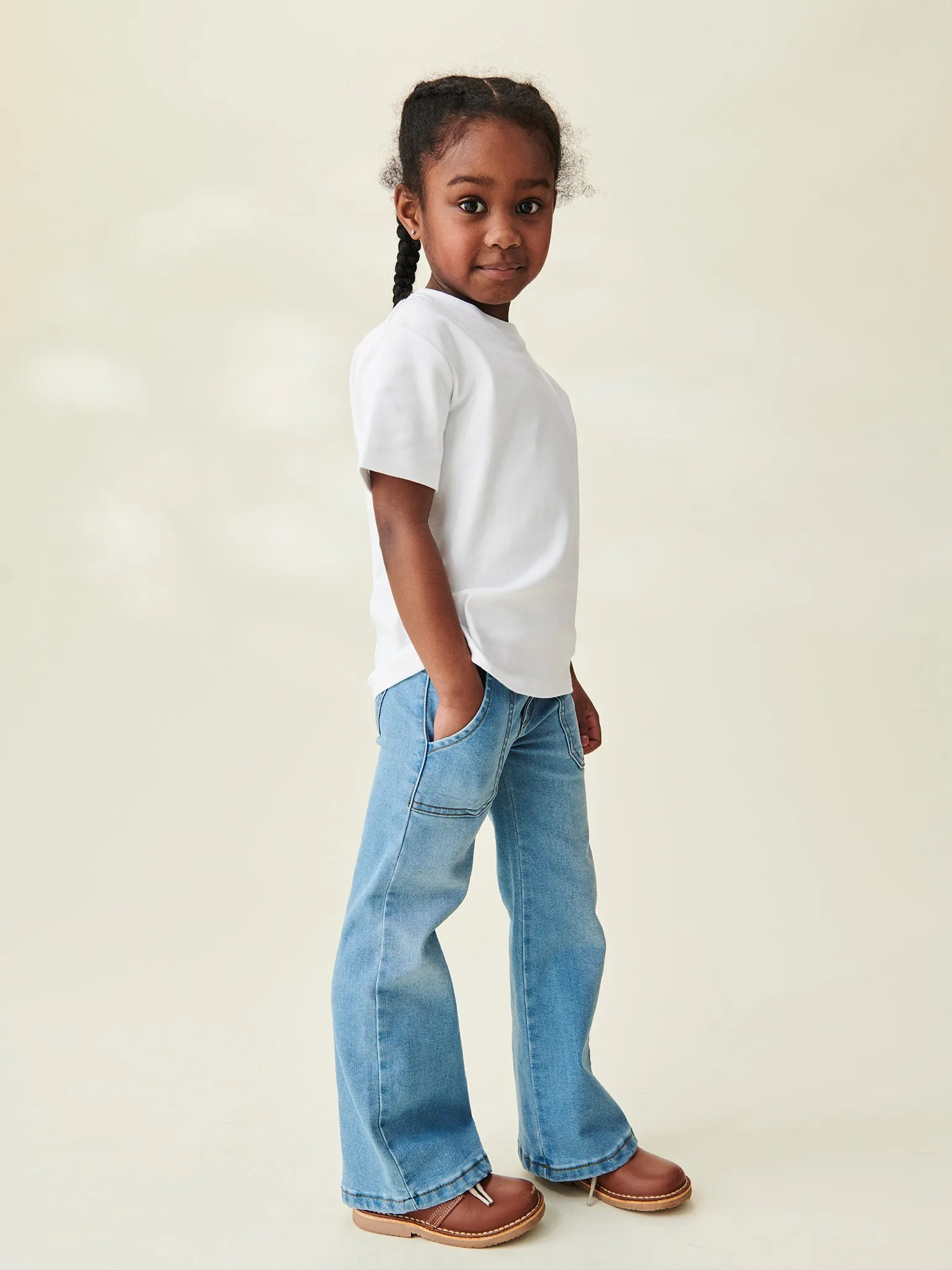 Light Blue Enola Girl Jeans