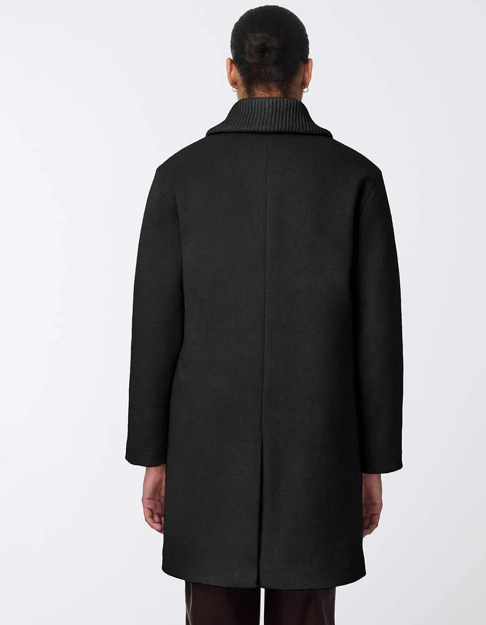 Modern Line Wool Coat