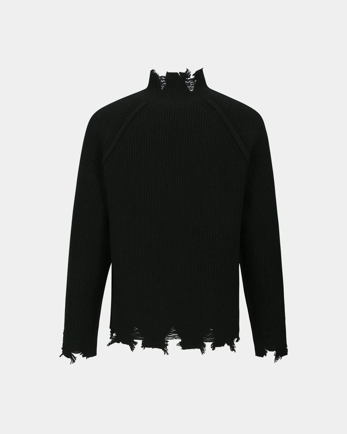 ROGHEN TURTLE NECK SWEATER atb1157m(BLACK)