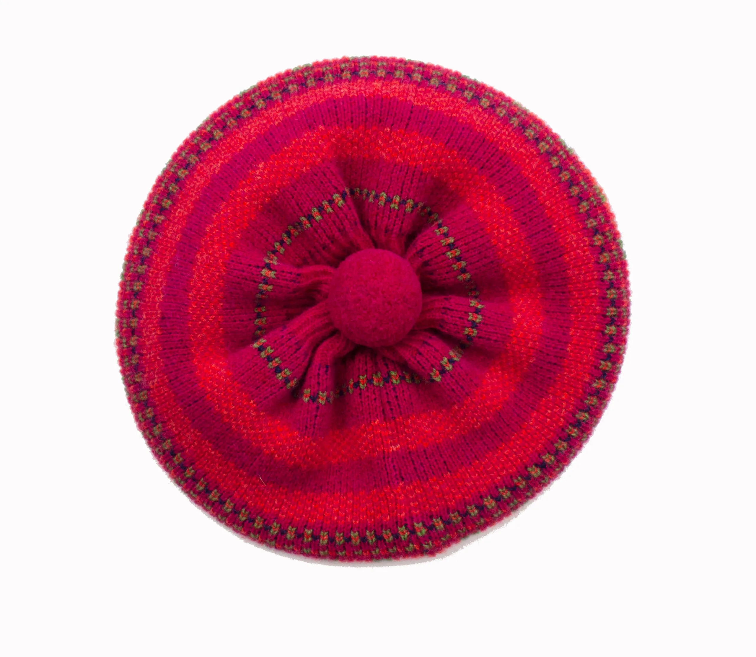 Tetbury Beret - Cherry