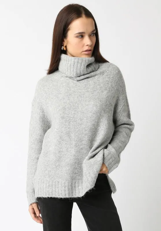 The Abigale Turtleneck Grey